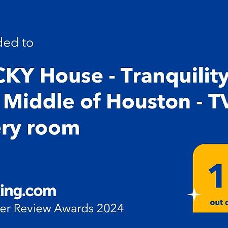 Lucky House - Tranquility In The Middle Of Houston - Tv In Every Room - 300 M2 Esterno foto
